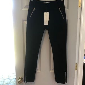 Veronica Beard Ash Seamed Skinny Pant, size 4